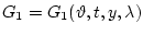 $G_1 = G_1(\vartheta, t, y, \lambda)$