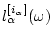 $l_{\alpha}^{[i_{\alpha}]}(\omega)$