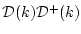 $ {\cal D}(k){\cal D}^+(k)$